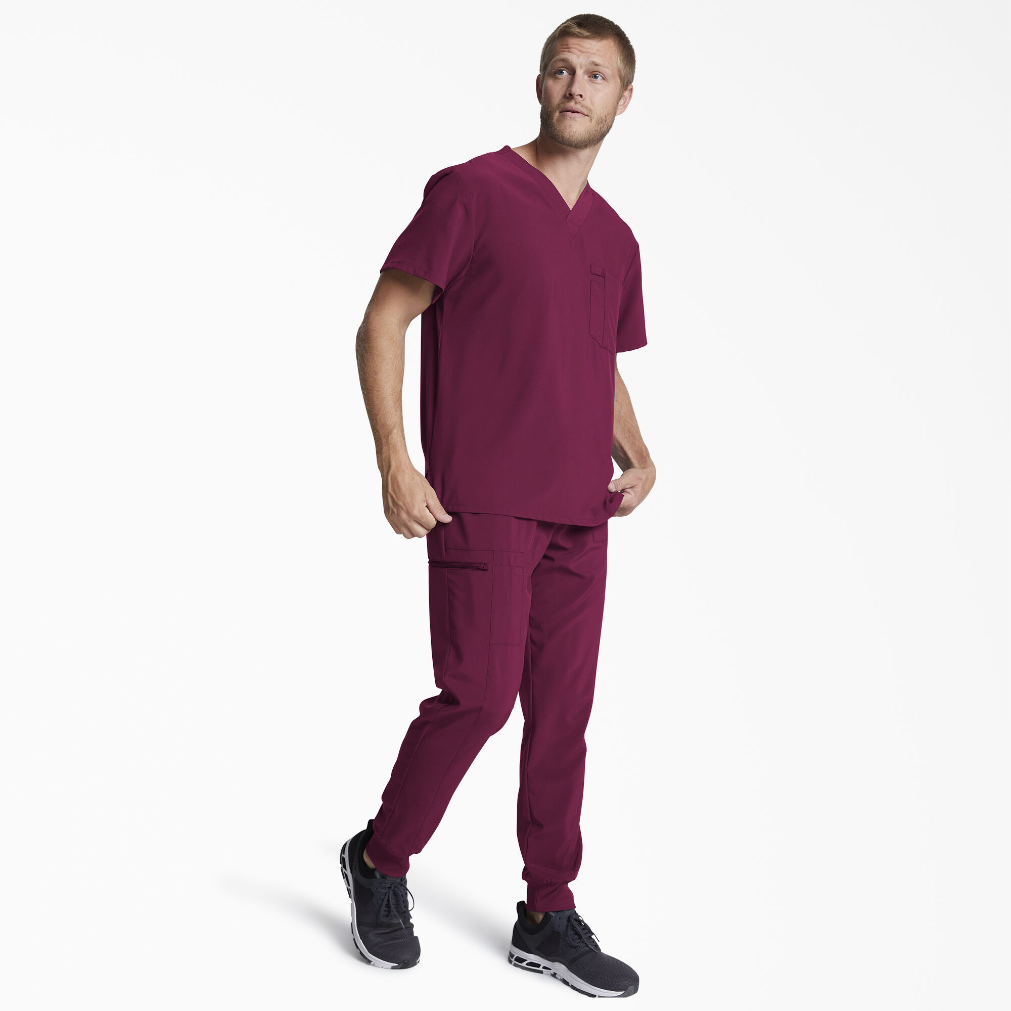 Men's EDS V-Neck Scrub Top | Dickies - Dickies US