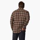 Dickies 1922 Long Sleeve Shirt - Rinsed Khaki and Gray Plaid &#40;RXKY&#41;