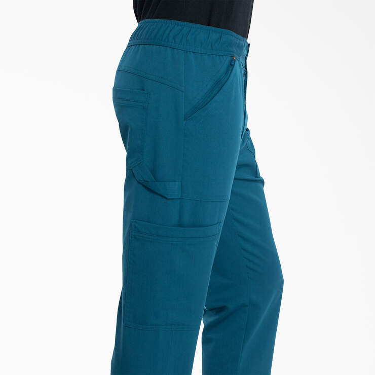 Men's Balance Zip Fly Scrub Pants - Caribbean Blue (CRB) image number 5