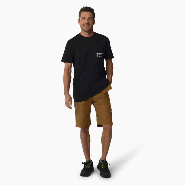 United By Work Graphic Pocket T-Shirt - Black (B25) image number 4