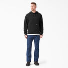 Water Repellent Sleeve Logo Hoodie - Black &#40;KBK&#41;
