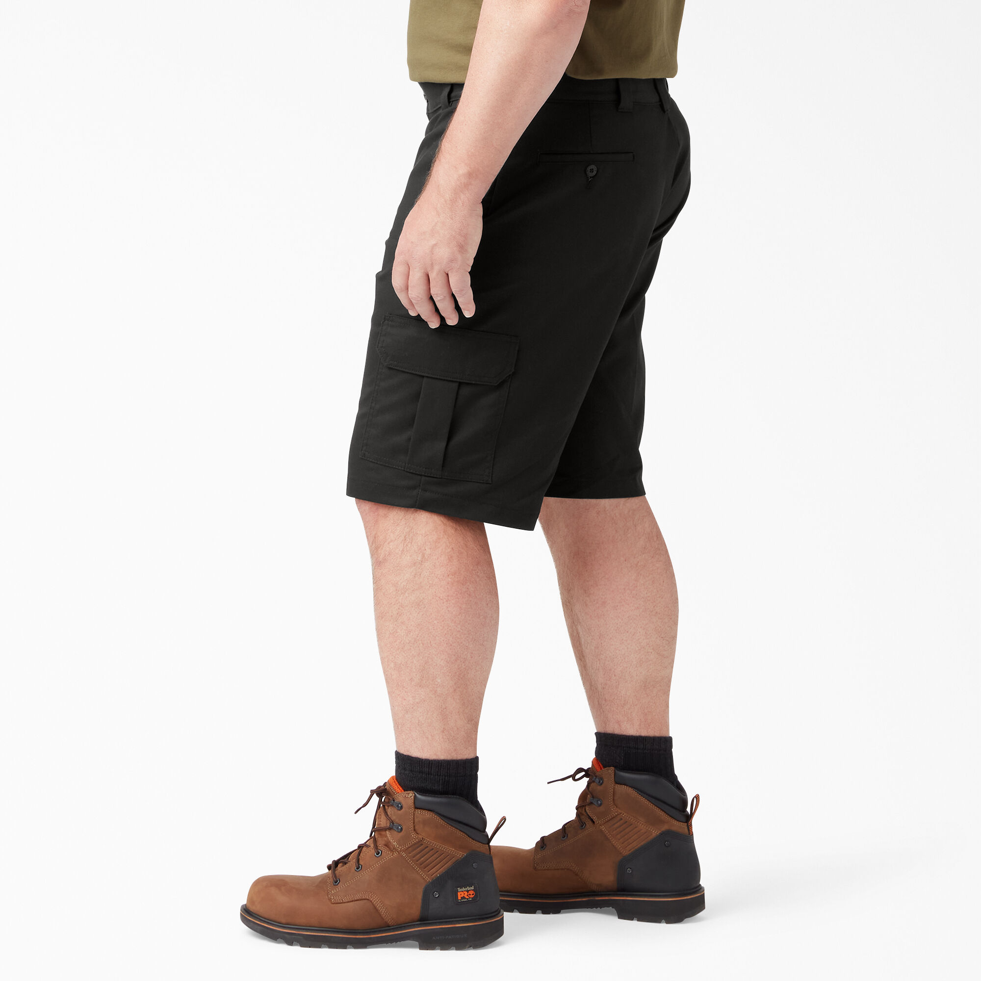FLEX Cooling Active Waist Regular Fit Cargo Shorts 11