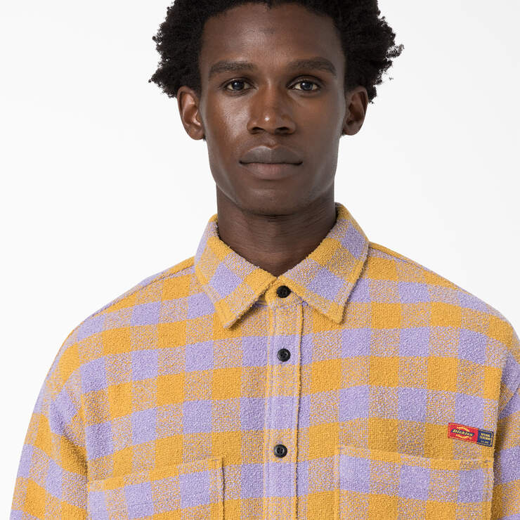 Opening Ceremony Tweed Shirt - Lilac (LC) image number 6