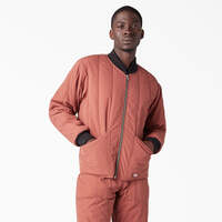 Dickies Premium Collection Quilted Jacket - Mahogany (NMY)