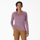 Women&#39;s Cooling Long Sleeve T-Shirt - Mauve Shadow Heather &#40;VSH&#41;