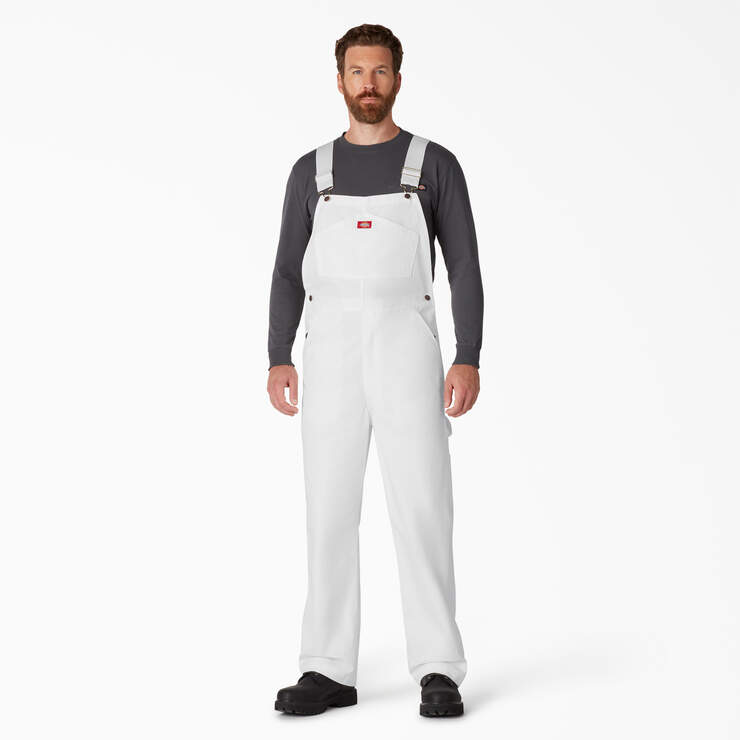 Painter's Bib Overalls - White (WH) image number 1