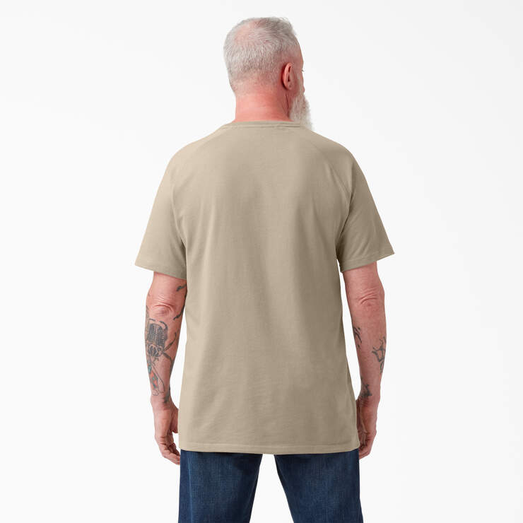 Cooling Short Sleeve Pocket T-Shirt - Desert Sand (DS) image number 2