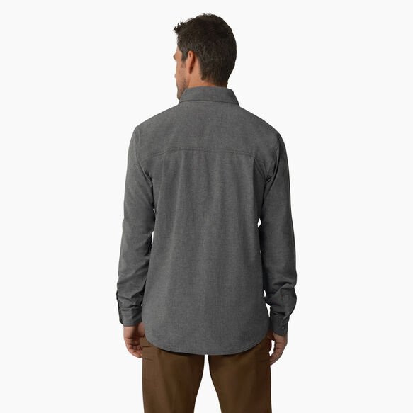 Cooling Long Sleeve Work Shirt - Charcoal &#40;CDH&#41;