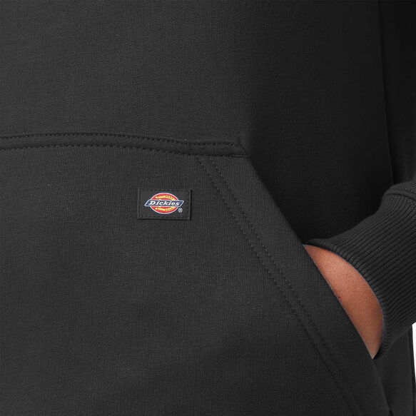 Women&#39;s Heavyweight Logo Sleeve Pullover - Black &#40;KBK&#41;