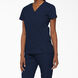 Women&#39;s EDS Signature Mock Wrap Scrub Top with Pen Slot - Navy Blue &#40;NVY&#41;