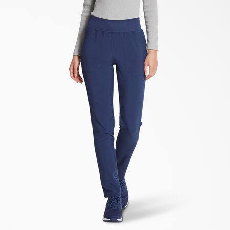 Women&#39;s EDS Essentials Tapered Leg Scrub Pants - Navy Blue &#40;NVY&#41;