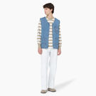Denim Zip Front Vest - Light Denim &#40;LTD&#41;