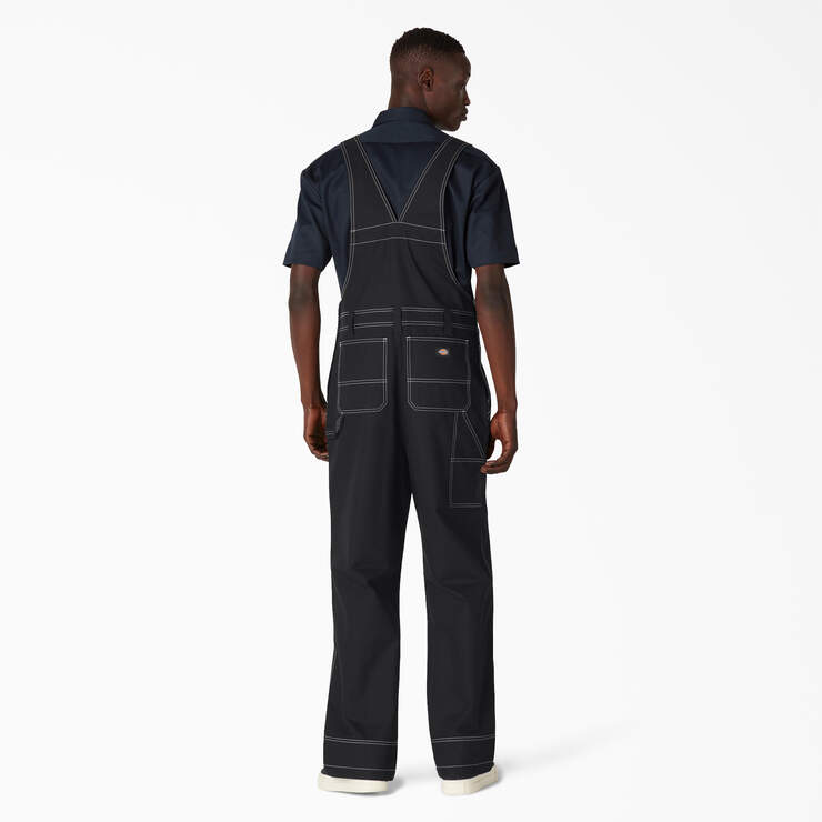 Reworked Utility Bib Overalls - Black (BKX) image number 2