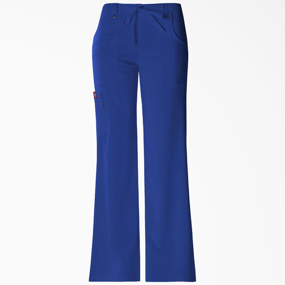 Women's Xtreme Stretch Moderate Flare Leg Scrub Pants - Galaxy Blue (GBL)