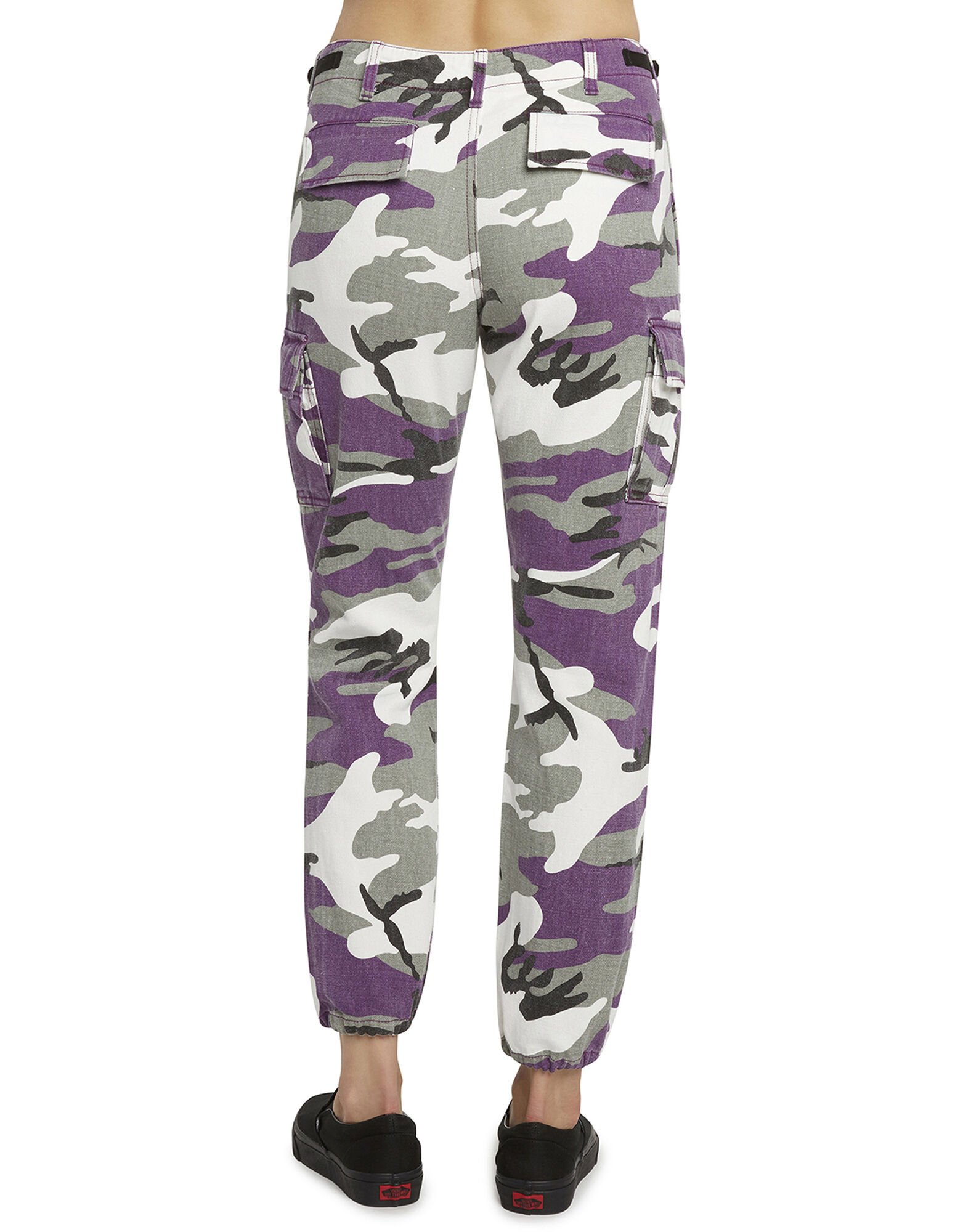 Dickies Girl Juniors' Camo Cargo Pants Purple 15| Dickies Girl | Dickies