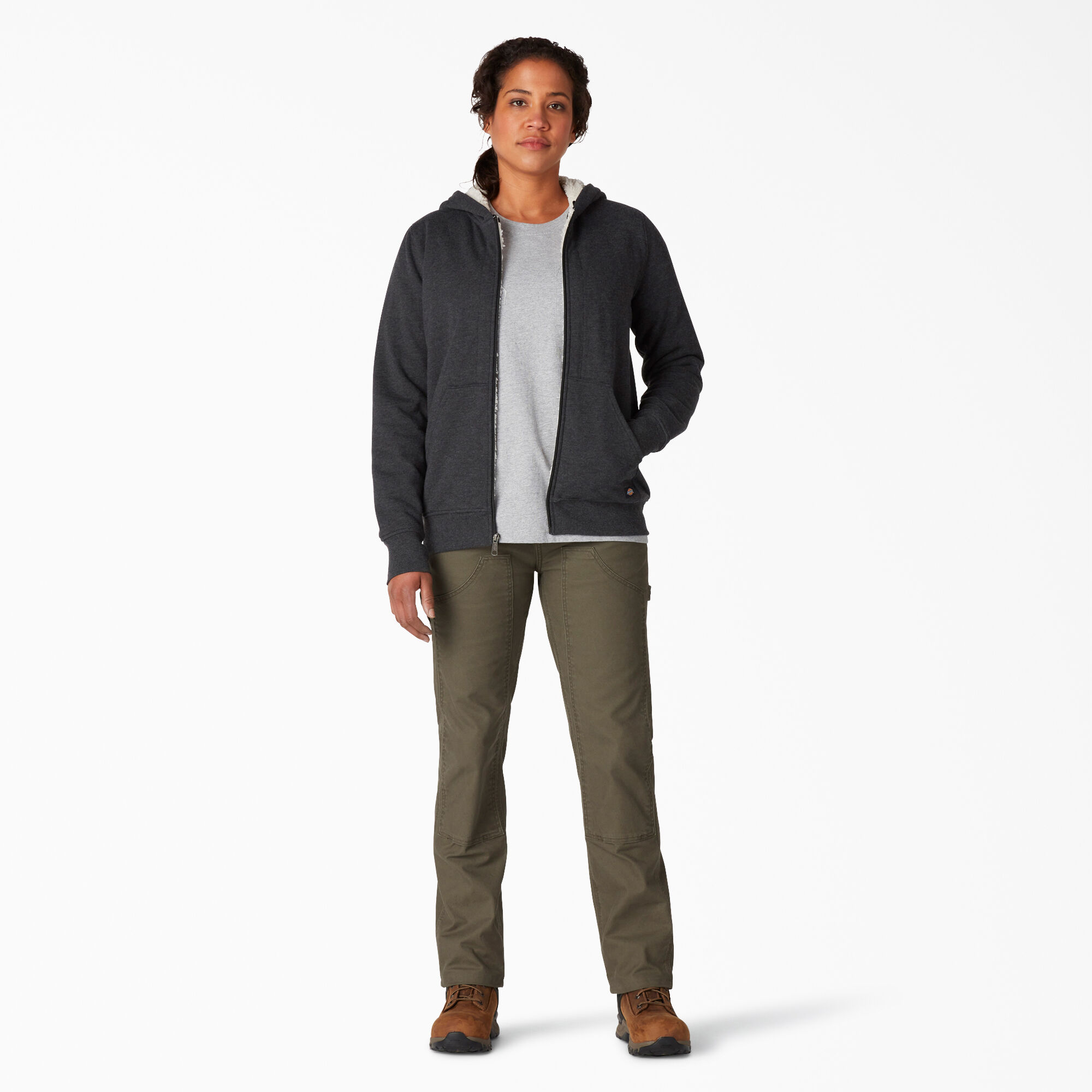 Dickies women's sherpa fleece hoodie online