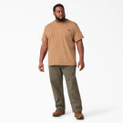 Heavyweight Heathered Short Sleeve Pocket T-Shirt - Brown Duck Heather &#40;BDH&#41;