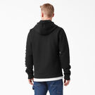 Water Repellent Sleeve Logo Hoodie - Black &#40;KBK&#41;