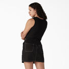 Women&#39;s Racerback Cropped Tank Top - Black &#40;KBK&#41;