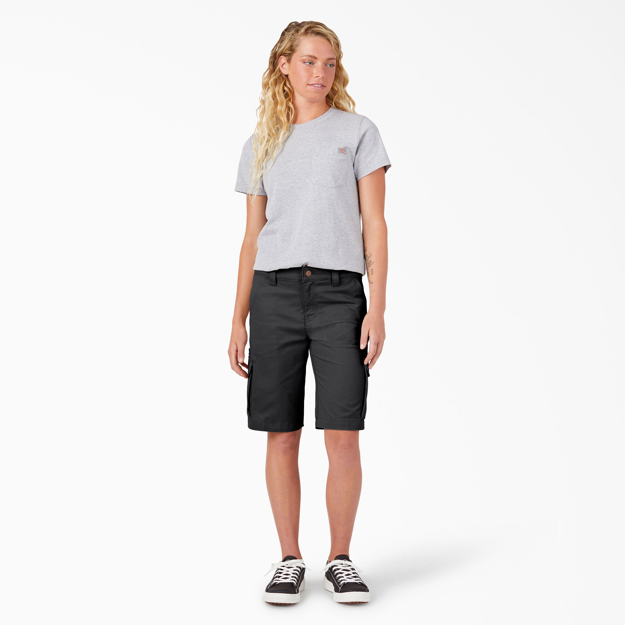 alleen Overlappen formaat Women's Relaxed Fit Cargo Shorts, 11" - Dickies US