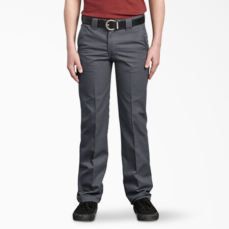 Boys&#39; Slim Fit Pants, 4-20 - Charcoal Gray &#40;CH&#41;
