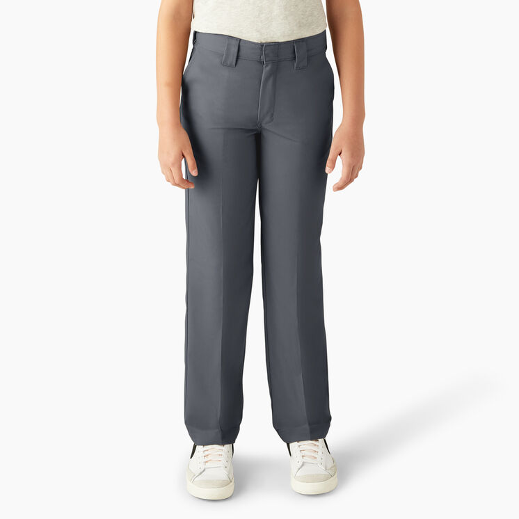Boys&#39; Slim Fit Pants, 4-20 - Charcoal Gray &#40;CH&#41;