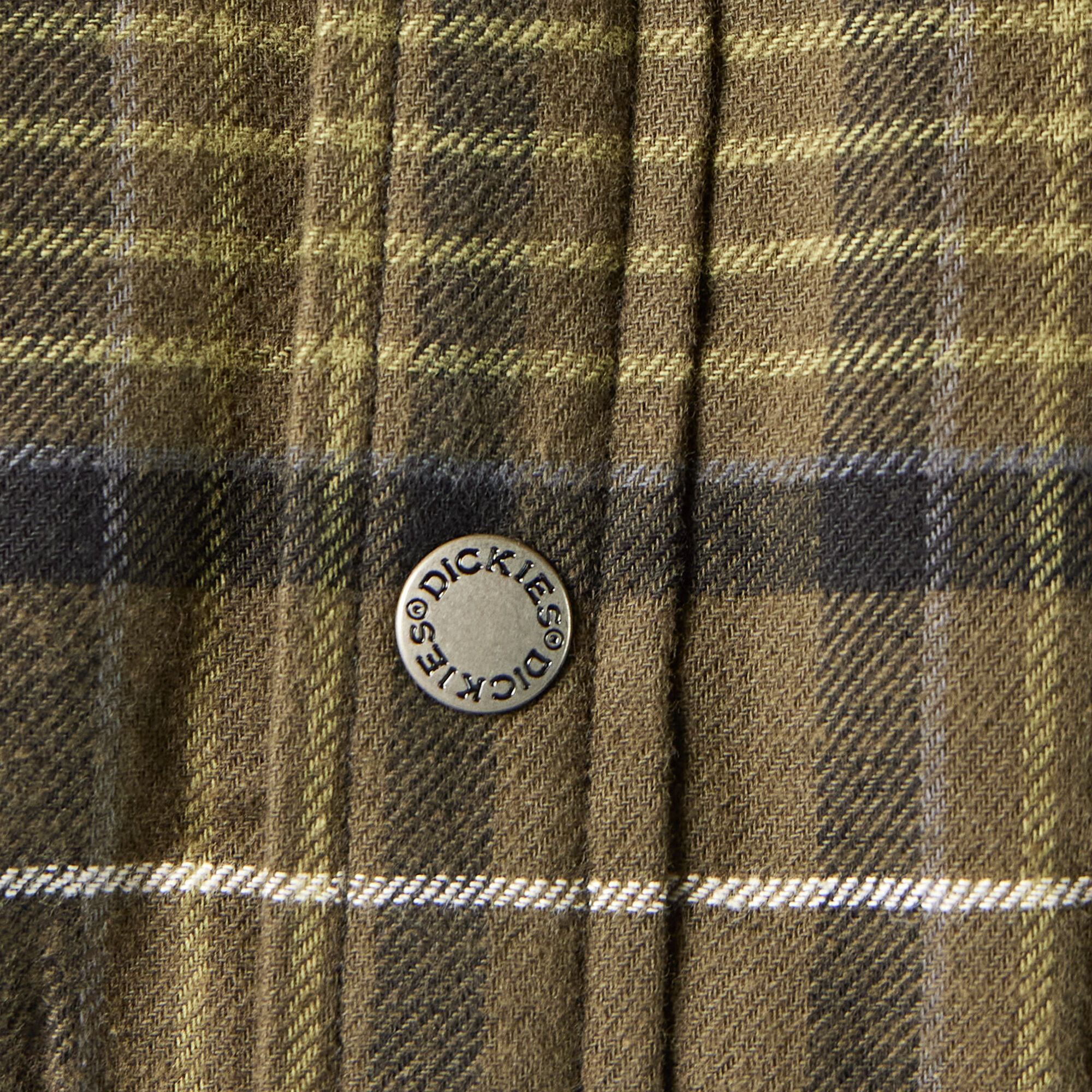 Men's Water Repellent Fleece-Lined Flannel Shirt Jacket