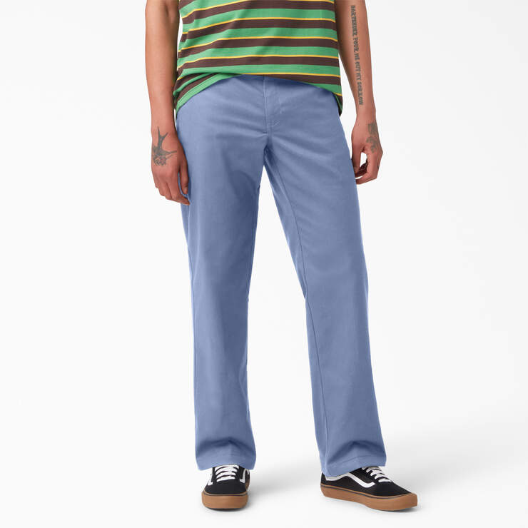 Vincent Alvarez Balam Regular Fit Pants - Gulf Blue (GB) image number 1