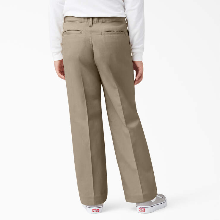 Boys' Classic Fit Pants, 8-20 - Desert Sand (DS) image number 2