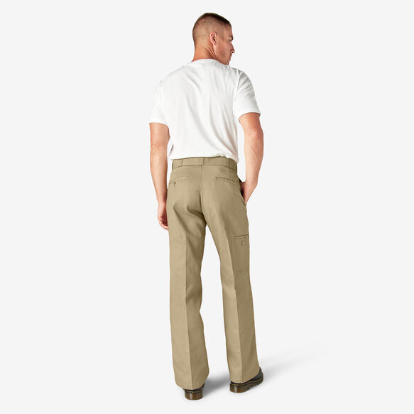 Loose Fit Double Knee Work Pants , Khaki | Men's Pants | Dickies