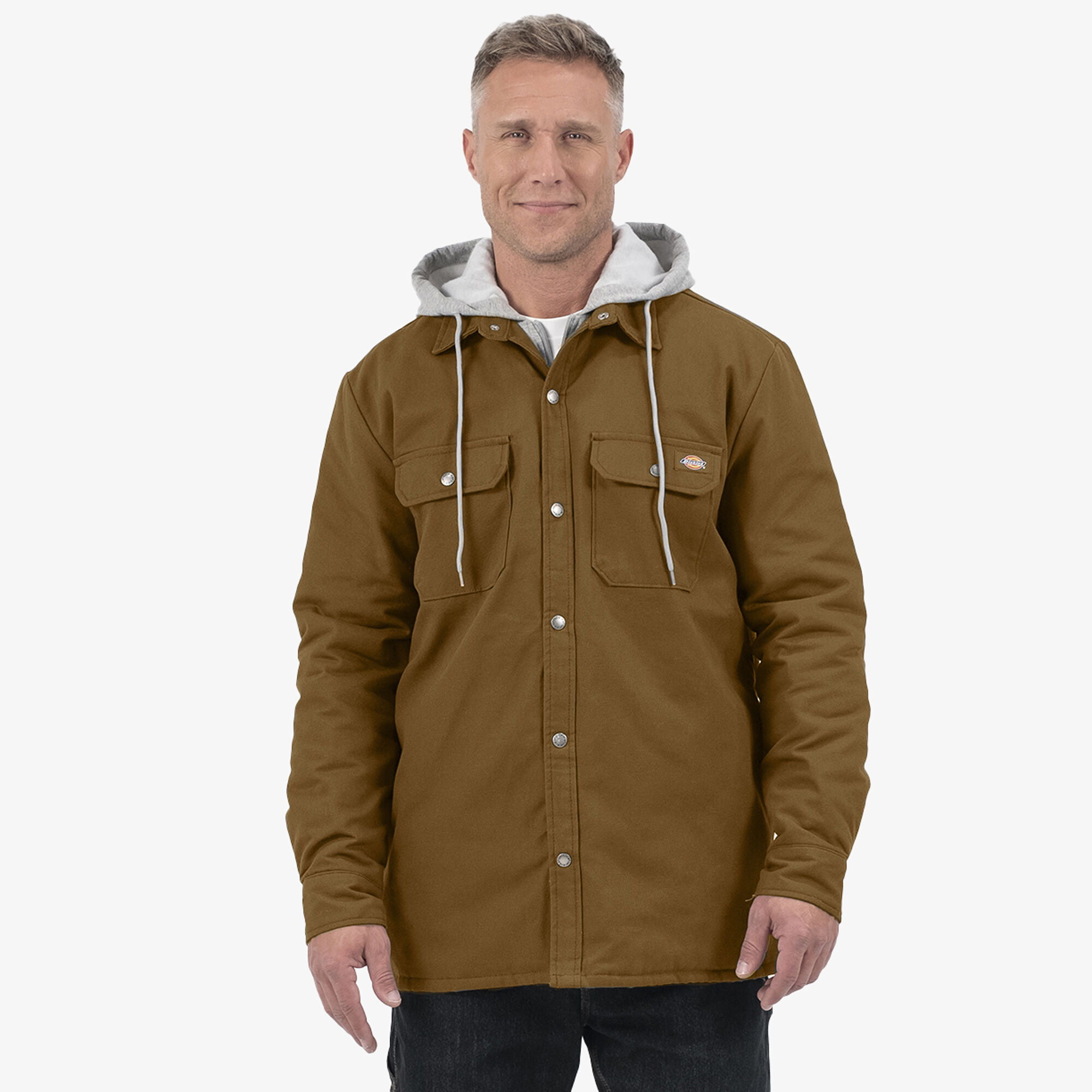 Dickies hooded top shirt jacket