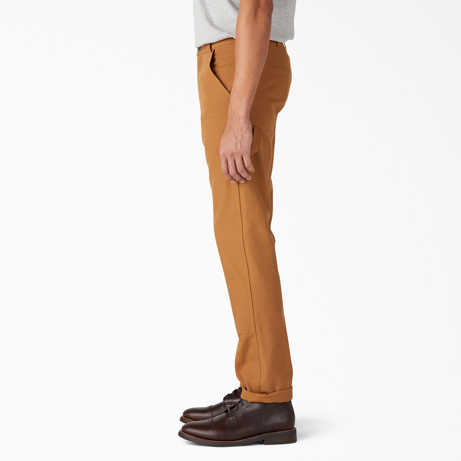 brown double knee dickies