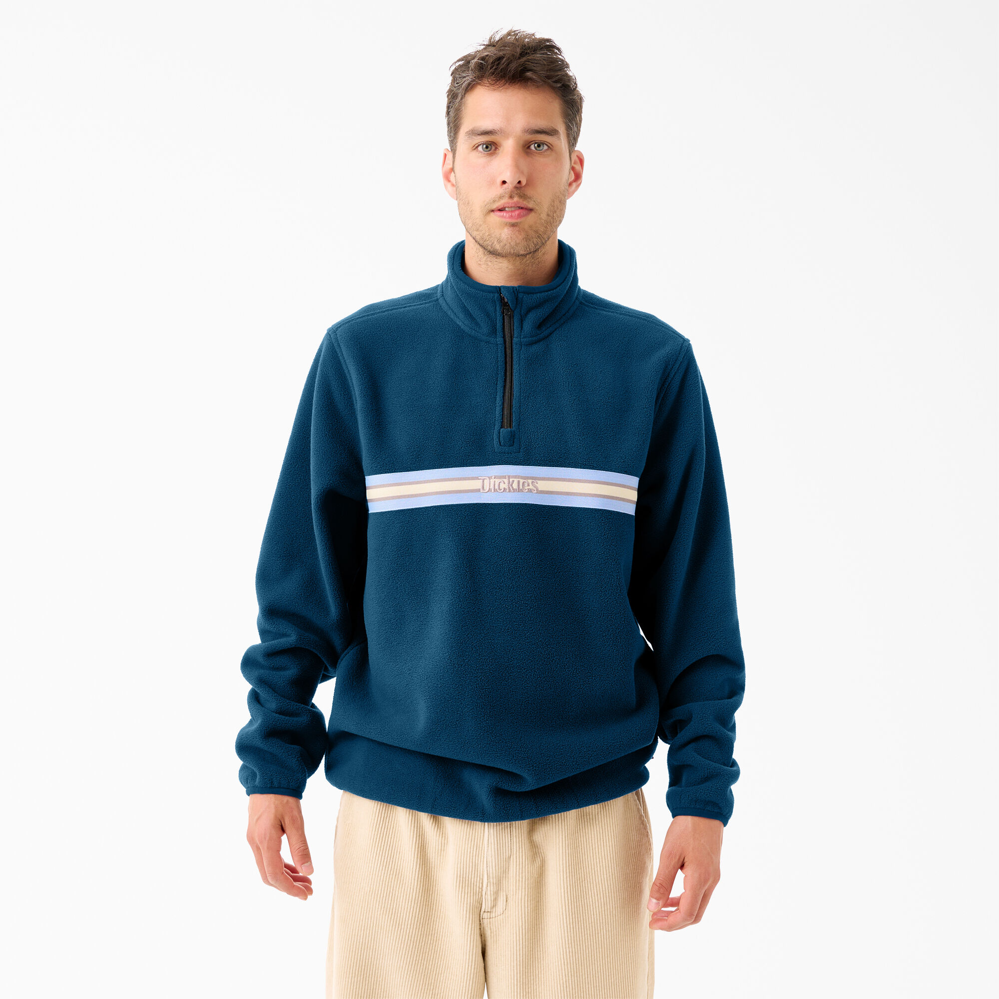 Dickies half outlet zip fleece