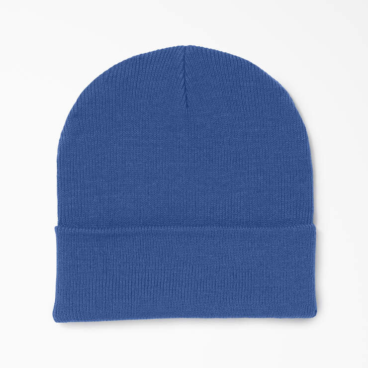Cuffed Knit Beanie - Royal Blue (RB) image number 2