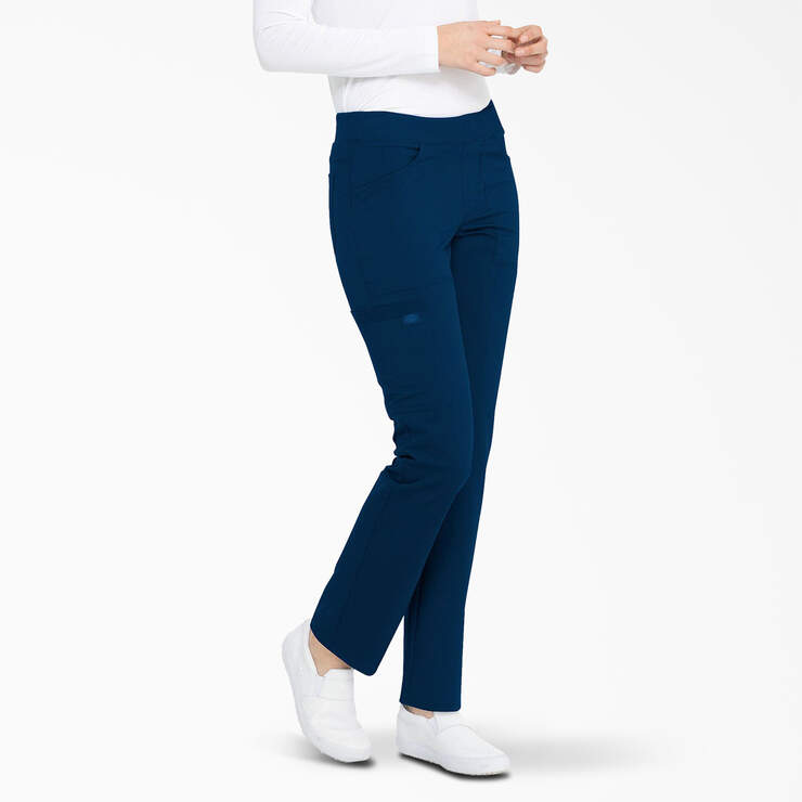 Women's Balance Scrub Pants - Navy Blue (NVY) image number 4