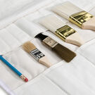 Painter&#39;s Tool Organizer Roll, Large - White &#40;WHT&#41;