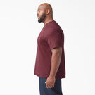 Cooling Short Sleeve Pocket T-Shirt - Burgundy Heather &#40;BYH&#41;