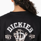 Women&#39;s Heavyweight Workwear Graphic T-Shirt - Black &#40;KBK&#41;