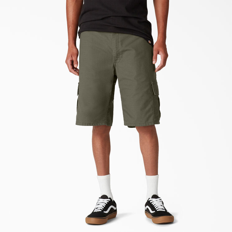 Dickies Skateboarding Cargo Shorts, 11&quot; - Moss Green &#40;MS&#41;