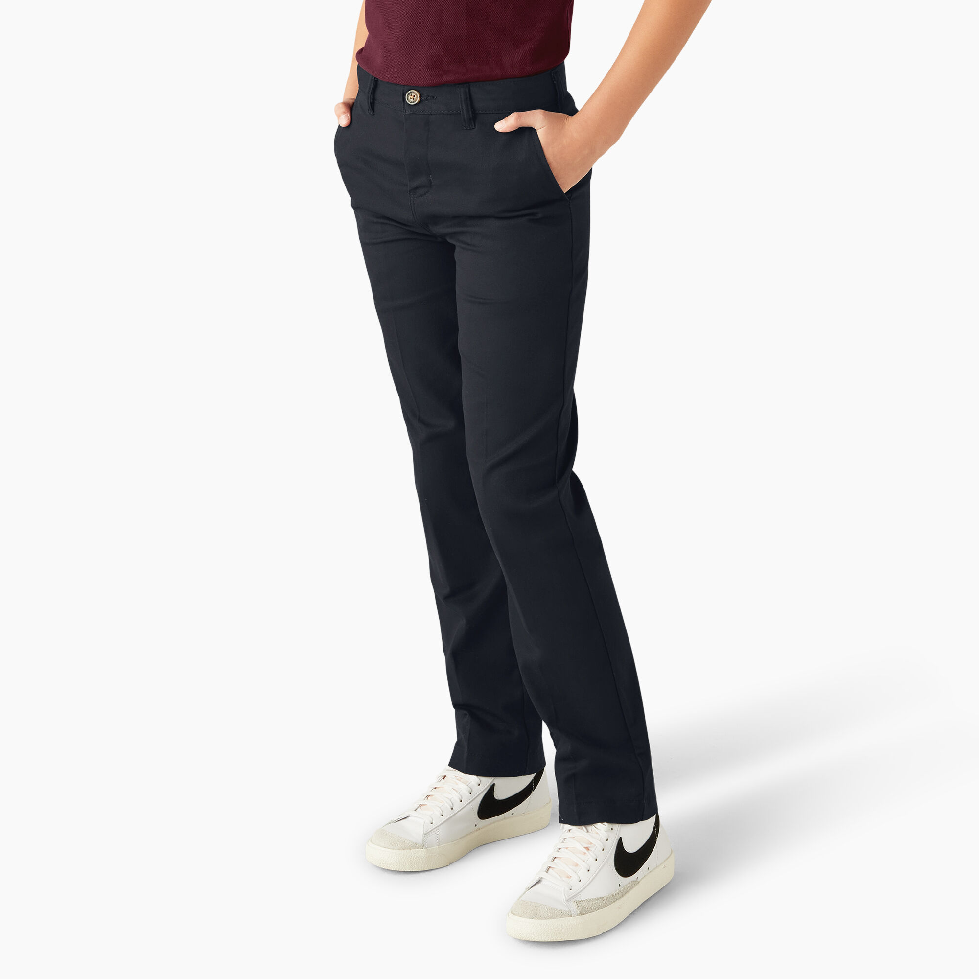 【COLOR iN ID】colorinig slim long slacks DGKaxiyaHM Men's Solid Color Casual Slim Tapered Trousers