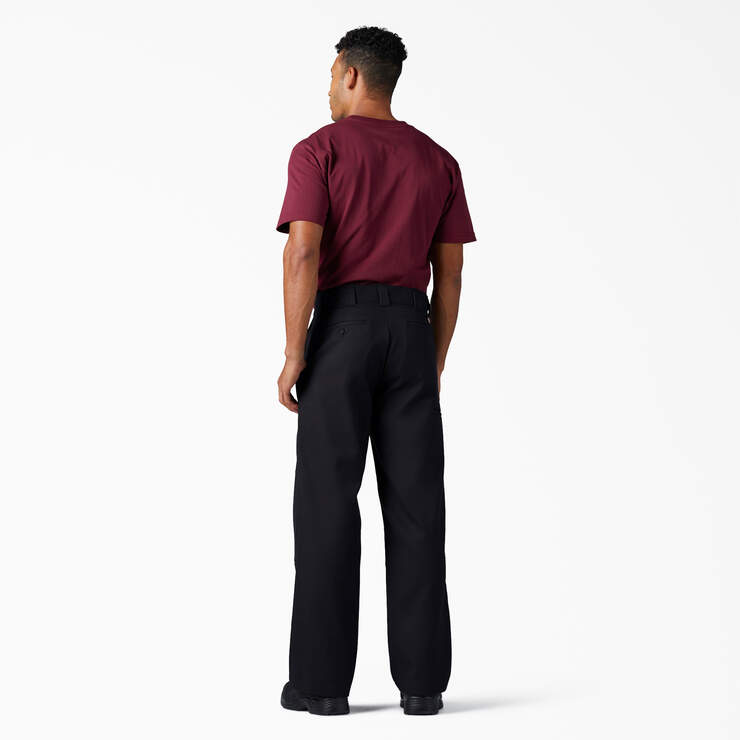 FLEX Loose Fit Double Knee Work Pants - Black (BK) image number 9