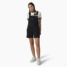 Women&#39;s Duck Bib Shortalls - Stonewashed Black &#40;SBK&#41;