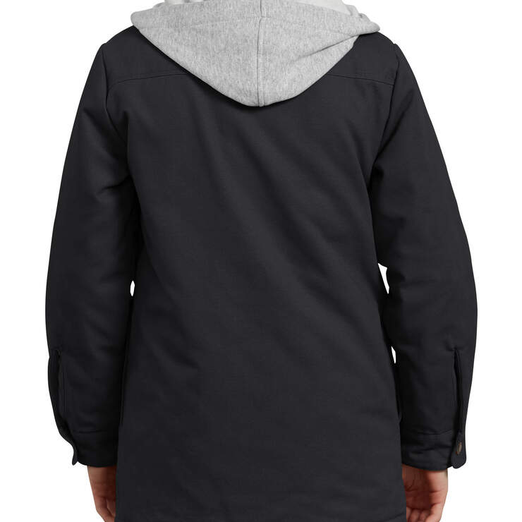 Boys' Duck Shirt Jacket - Black (BK) image number 2