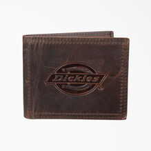 Genuine Leather Logo Traveler Wallet - Tan &#40;BR&#41;