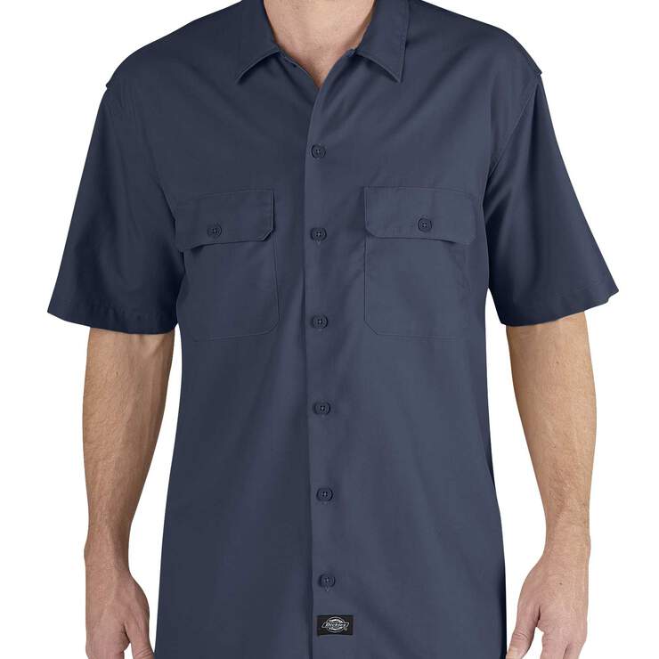 Performance Short Sleeve Ultimate Work Shirt - Dark Navy (DN) image number 1