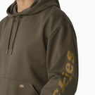 Water Repellent Sleeve Logo Hoodie - Moss Green &#40;MS&#41;