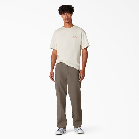 Dickies Skateboarding Slim Fit Pants - Mushroom Contrast Topstitch &#40;TSM&#41;