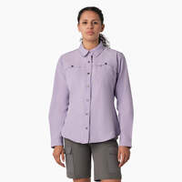 Women's Cooling Roll-Tab Work Shirt - Purple Rose (URD)