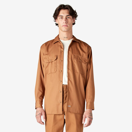 Long Sleeve Work Shirt - Brown Duck &#40;WSD&#41;
