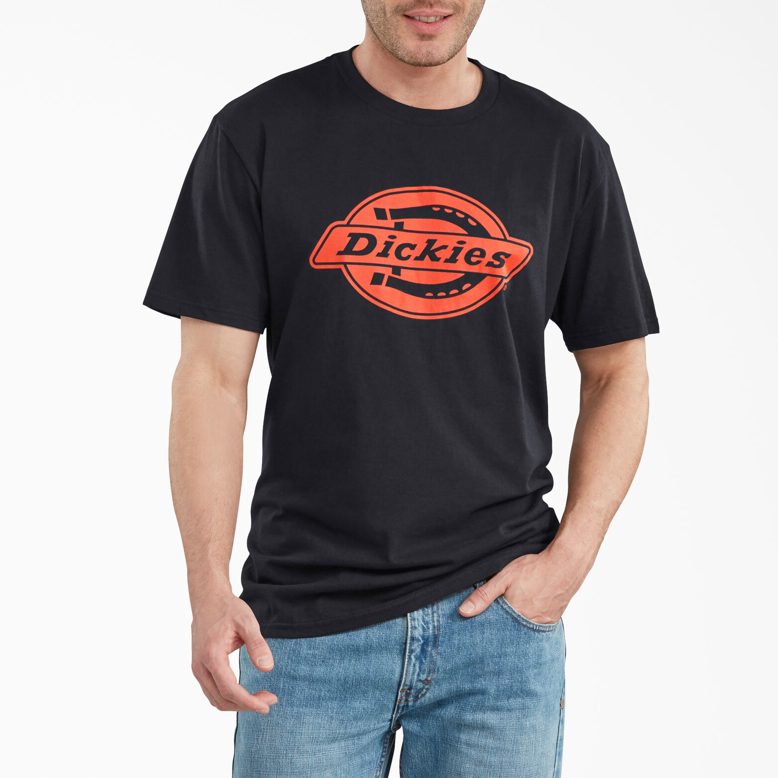 Short Sleeve Relaxed Fit Graphic T-Shirt - Dickies US, Black